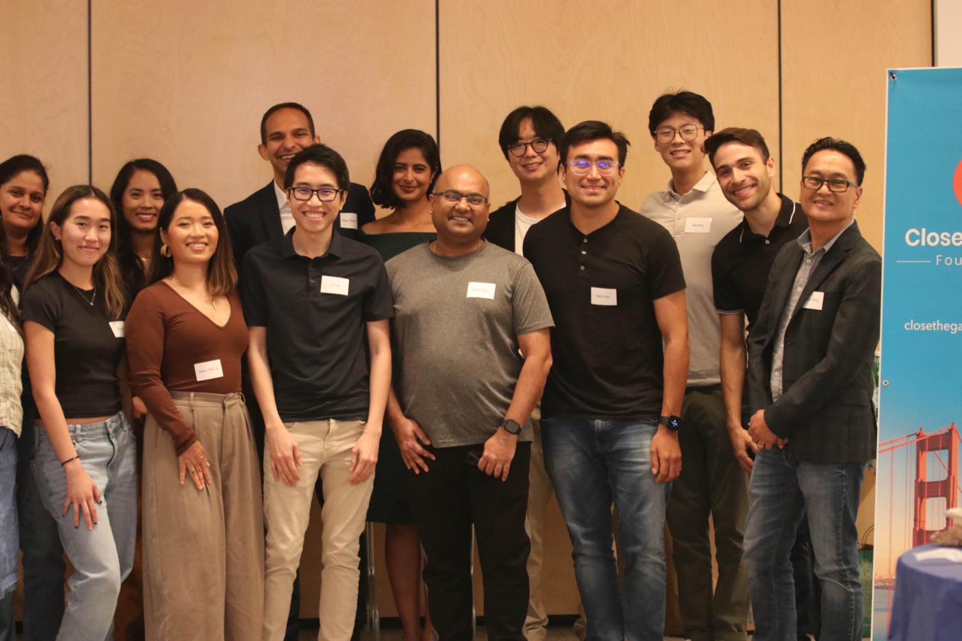 Close the Gap Foundation's team and fellows at a past gathering